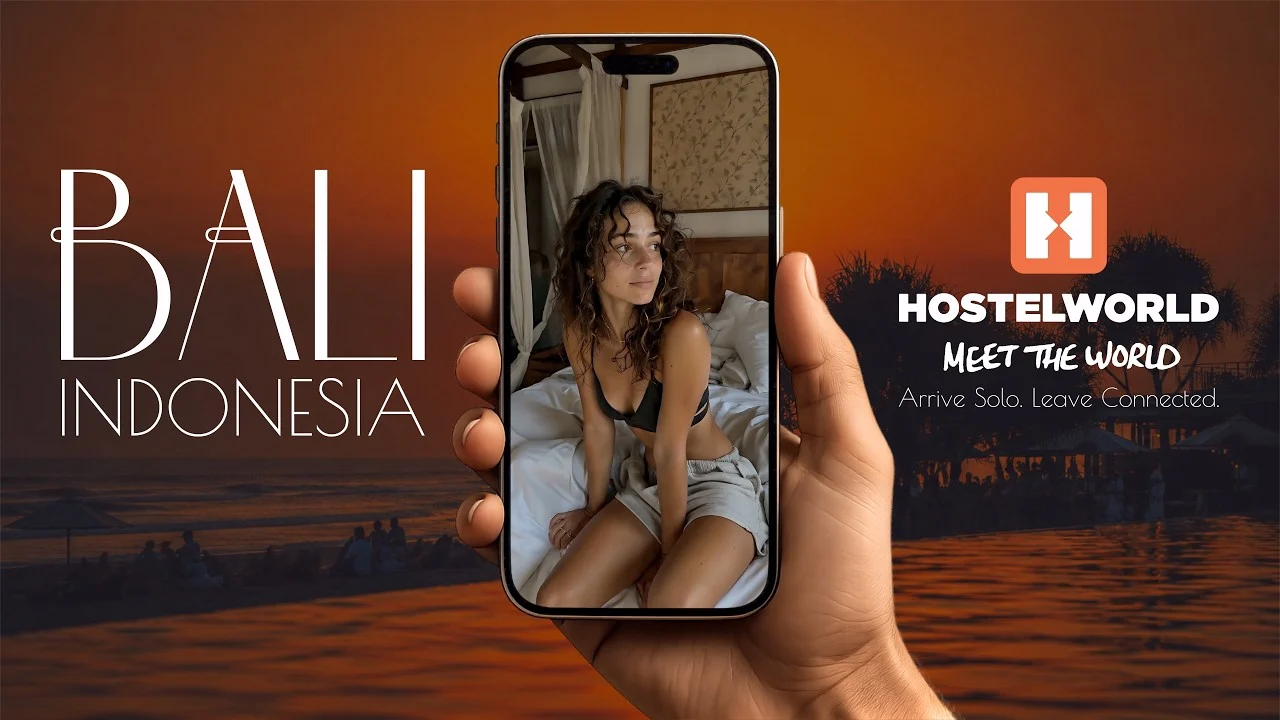Hostelworld AI Spec Ad