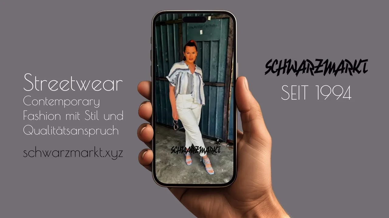 Schwarzmarkt | KI-Werbeclip